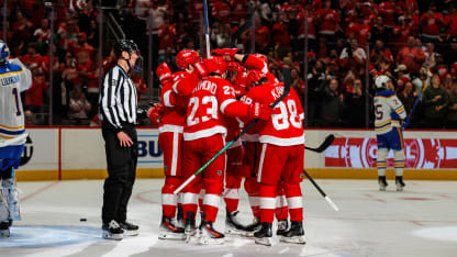 RECAP: Strong start leads Red Wings to critical 3-1 victory over Sabres