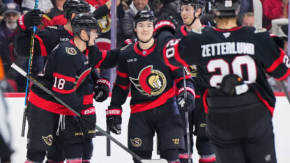 Senators strike twice in 15 seconds