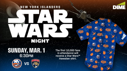 <center>Florida Panthers<p>Sunday, Mar. 1 at 6:30 p.m.</p></center>