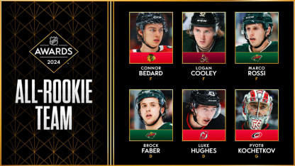 NHL Announces 2023-24 All-Rookie Team