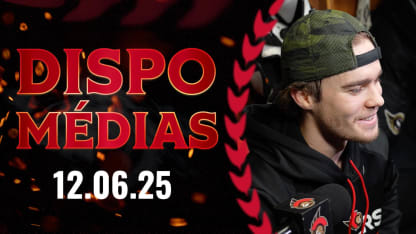 Ridly Greig dispo média avant le match contre STL