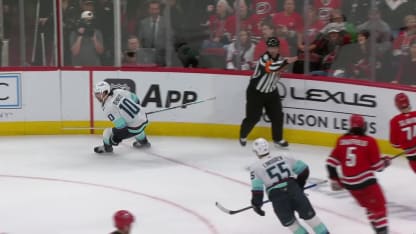 SEA@CAR: Beniers scores goal against Brandon Bussi