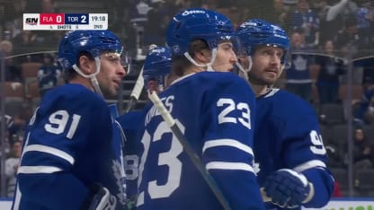 Knies scores in his 200th NHL game