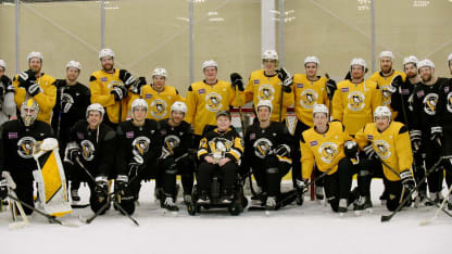 Penguins Make Wish Come True