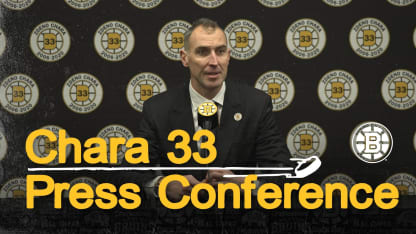 Chara 33: Zdeno Chara Press Conference