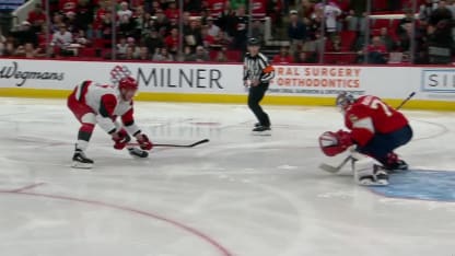 FLA@CAR: Svechnikov scores goal against Sergei Bobrovsky