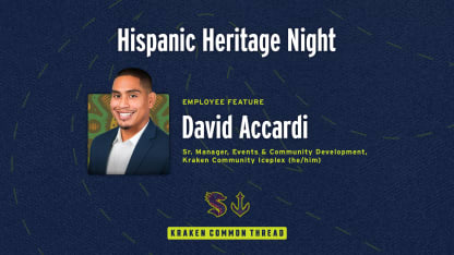 staff profile for Hispanic Heritage Night: David Accardi-ft