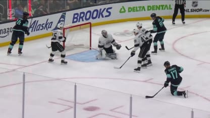 LAK@SEA: Schwartz scores goal against David Rittich