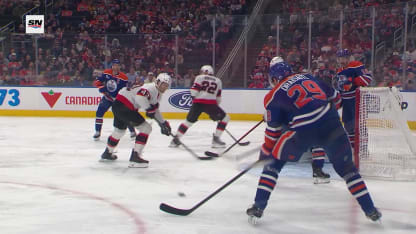 OTT@EDM: Draisaitl scores PPG against Linus Ullmark