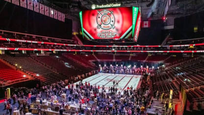 Devils sweep deck crowd