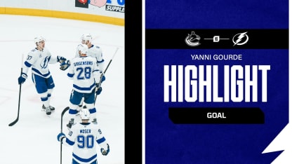 TBL at VAN | Gourde makes it 3-0