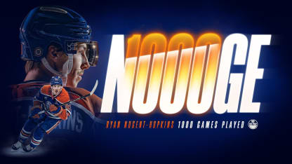 Ryan Nugent-Hopkins 1,000 Games Ceremony