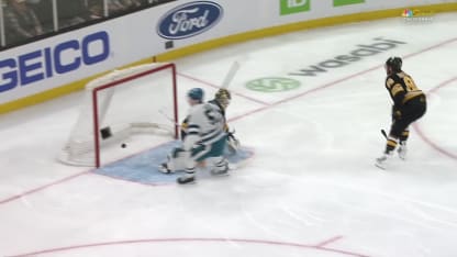 SJS@BOS: Graf scores SHG against 
Jeremy Swayman