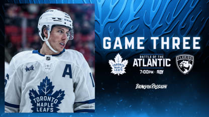 Round 2 Game 3: Toronto Maple Leafs @ Florida Panthers May 9, 2025