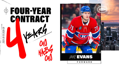 Four-year contract extension for Jake Evans