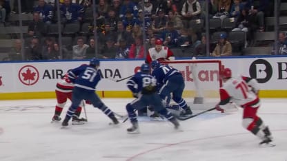 CAR@TOR: Hall scores goal against Dennis Hildeby