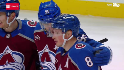 Rantanen frappe sur réception en A.N.