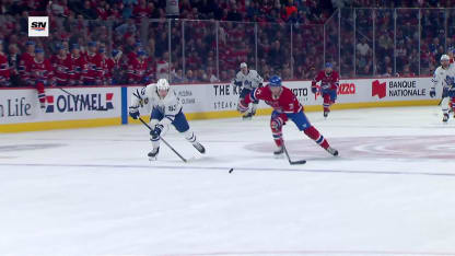 Jake Evans with a Goal vs. Toronto Maple Leafs