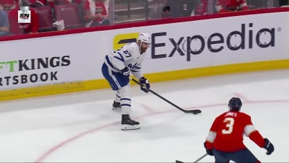 TOR@FLA: Tavares scores goal against Sergei Bobrovsky