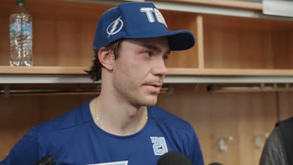 Brayden Point | Postgame at Buffalo Sabres