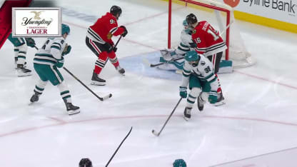 SJS@CHI: Murphy scores goal against Yaroslav Askarov