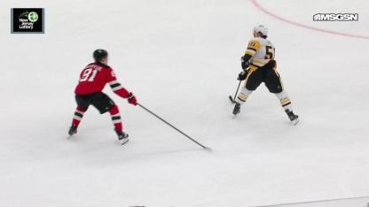 PIT@NJD: Gritsyuk scores goal against Arturs Silovs