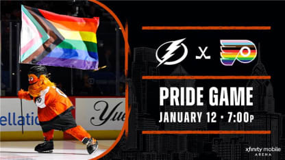 FLYERS TO HOST ANNUAL PRIDE GAME  