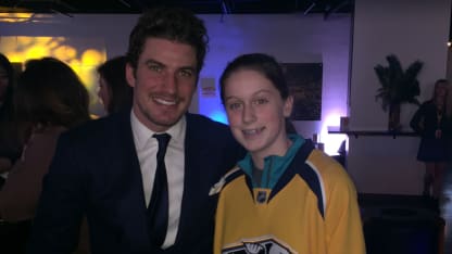 Sydney Russell and Roman Josi