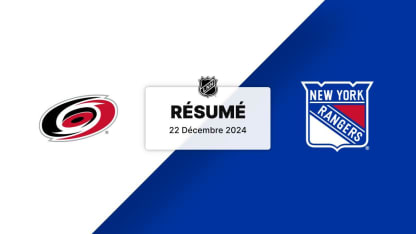 CAR vs NYR | Résumé 22/12/2024