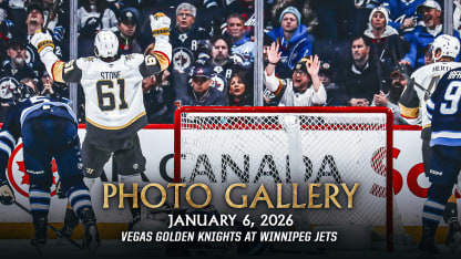 PHOTO GALLERY | Vegas Golden Knights at Winnipeg Jets | Jan. 6, 2026