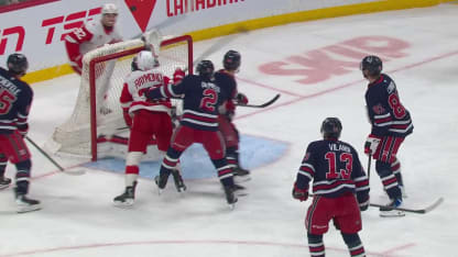 Raymond bats puck home