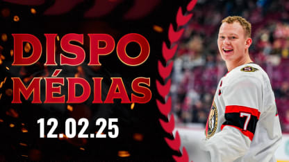 Brady Tkachuk dispo média après le match contre MTL