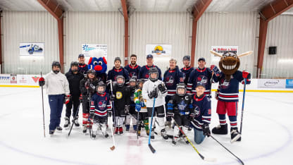 Jets Alumni & Project 11 visit Kenora
