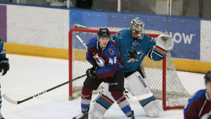 AJ Greer Rookie Showcase San Jose Sharks September 17, 2016