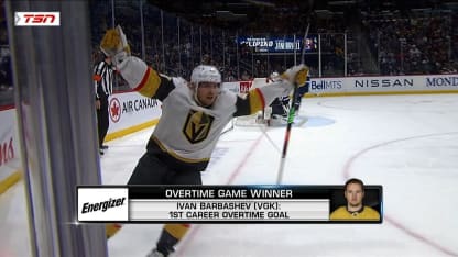 Energizer Overtime Game Winner: Ivan Barbashev