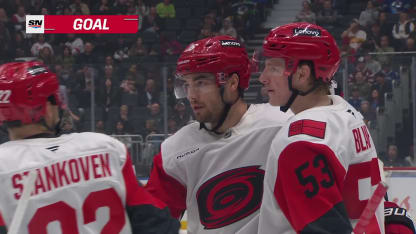 CAR@VAN: Walker scores goal against Kevin Lankinen