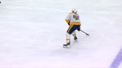 NSH@VGK: Perbix scores goal against Akira Schmid