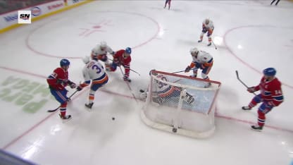 NYI@MTL: Slafkovsky scores goal against Ilya Sorokin