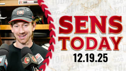 Sens Today: Getting Ready For Chicago