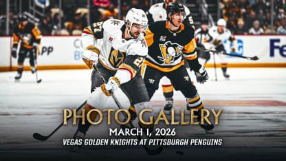 PHOTO GALLERY | Vegas Golden Knights at Pittsburgh Penguins  | March 1, 2026