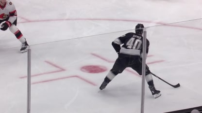 OTT@LAK: Foegele scores goal against Leevi Merilainen