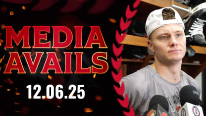 Tim Stützle Pregame Media vs STL