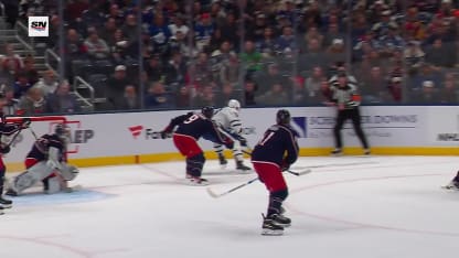 TOR@CBJ: Cowan scores goal against Jet Greaves
