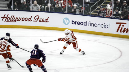 DET@CBJ: Kane scores goal against Elvis Merzlikins