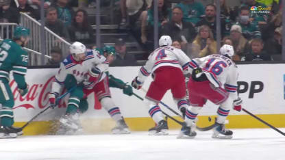 NYR@SJS: Regenda scores PPG against Spencer Martin