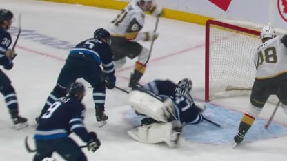 VGK@WPG: Stone scores PPG against Connor Hellebuyck