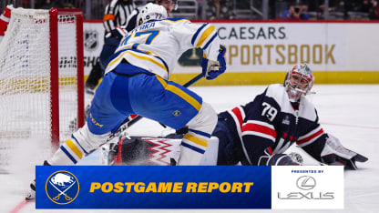 20230315 Sabres Capitals Peterka Goal Mediawall Postgame Report Overlay