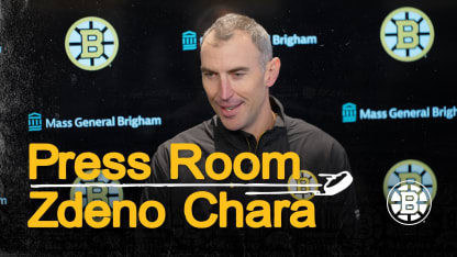 Press Room: Zdeno Chara