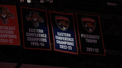 Panthers display banner