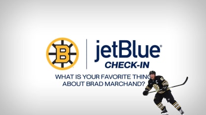 JetBlue Check-In: Brad Marchand